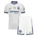 Echipament fotbal Inter Milan Denzel Dumfries #2 Tricou Deplasare 2024-25 pentru copii maneca scurta (+ Pantaloni scurti)